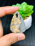 Dendritic Tiger Agate Cabochon • Code A21- A26 • AAA Quality • Natural Tiger Dendritic Agate Cabs • TIger Dendritic Agate Pendant