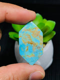 Kingman Turquoise Cabochon • Code A9- A16 • AAA Quality • Natural Turquoise Cabs • Kingman Turquoise Pendant