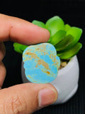 Kingman Turquoise Cabochon • Code A17- A24 • AAA Quality • Natural Turquoise Cabs • Kingman Turquoise Pendant
