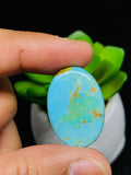 Kingman Turquoise Cabochon • Code A17- A24 • AAA Quality • Natural Turquoise Cabs • Kingman Turquoise Pendant