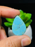 Kingman Turquoise Cabochon • Code A17- A24 • AAA Quality • Natural Turquoise Cabs • Kingman Turquoise Pendant