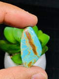 Kingman Turquoise Cabochon • Code A33- A40 • AAA Quality • Natural Turquoise Cabs • Kingman Turquoise Pendant