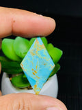 Kingman Turquoise Cabochon • Code A33- A40 • AAA Quality • Natural Turquoise Cabs • Kingman Turquoise Pendant