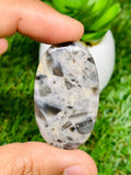 Kawanite Cabochon • Code K43-K44 • AAA Quality • Natural Kawanite Cabs • Kawanite Pendant