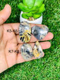 Kawanite Cabochon • Code K5-K8 • AAA Quality • Natural Kawanite Cabs • Kawanite Pendant