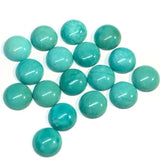 12MM Turquoise Natural Turquoise Cabs- Quality AAA-gemstone cabs Pack of 1 pc 100% natural turquoise- Turquoise Round Cabochon, origin Chile