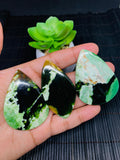 Chrome Chalcedony Cabochon • Code A4- A6 • AAA Quality • Natural Chrome Chalcedony Cabs • Chlacedony pendant