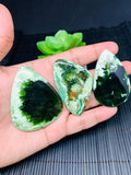 Chrome Chalcedony Cabochon • Code A7- A9 • AAA Quality • Natural Chrome Chalcedony Cabs • Chlacedony pendant