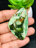 Chrome Chalcedony Cabochon • Code A7- A9 • AAA Quality • Natural Chrome Chalcedony Cabs • Chlacedony pendant