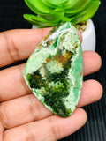 Chrome Chalcedony Cabochon • Code A7- A9 • AAA Quality • Natural Chrome Chalcedony Cabs • Chlacedony pendant