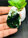 Chrome Chalcedony Cabochon • Code A7- A9 • AAA Quality • Natural Chrome Chalcedony Cabs • Chlacedony pendant