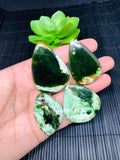 Chrome Chalcedony Cabochon • Code A14- A17 • AAA Quality • Natural Chrome Chalcedony Cabs • Chalcedony pendant