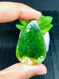 Chrome Chalcedony Cabochon • Code A14- A17 • AAA Quality • Natural Chrome Chalcedony Cabs • Chalcedony pendant