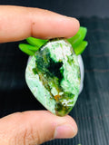 Chrome Chalcedony Cabochon • Code A14- A17 • AAA Quality • Natural Chrome Chalcedony Cabs • Chalcedony pendant