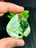 Chrome Chalcedony Cabochon • Code A14- A17 • AAA Quality • Natural Chrome Chalcedony Cabs • Chalcedony pendant