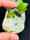 Chrome Chalcedony Cabochon • Code A30- A32 • AAA Quality • Natural Chrome Chalcedony Cabs • Chalcedony pendant