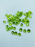 8mm Peridot Round Cut , Top Quality , Pack of 1 Pieces ,Natural peridot gemstone