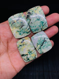 Mariposite Cabochon • Code A43- A46 • AAA Quality • Natural Mariposite Cabs • Mariposite Pendant