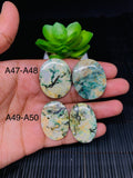 Mariposite Cabochon •  Code A47- A50 • AAA Quality •  Natural Mariposite  Cabs • Mariposite Pendant