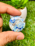 Azurite Turquoise Cabochon •  Code A11-A16 • AAA Quality •  Natural Azurite Cabs • Azurite Turquoise Pendant