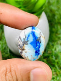 Azurite Turquoise Cabochon • Code A23-A28 • AAA Quality • Natural Azurite Cabs • Azurite Turquoise Pendant