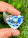 Azurite Turquoise Cabochon • Code A41-A44 • AAA Quality • Natural Azurite Cabs • Azurite Turquoise Pendant
