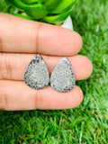 Black Fossil Coral Cabochon Pairs • Code B7-B12 • AAA Quality • Natural Fossil coral Cabs