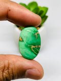 Variscite Cabochon • Code A33- A40 • AAA Quality • Natural Variscite Cabs • Variscite Pendant • Perfect for Jewelry Making