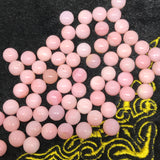 8MM Pink Opal Cabochon - Pack of 2 Pieces - AAA Quality - Natural Pink Opal Cabochon - Pink Opal Cabs