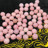 8MM Pink Opal Cabochon - Pack of 2 Pieces - AAA Quality - Natural Pink Opal Cabochon - Pink Opal Cabs