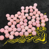 8MM Pink Opal Cabochon - Pack of 2 Pieces - AAA Quality - Natural Pink Opal Cabochon - Pink Opal Cabs
