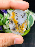Dendritic Moss Agate Cabochon • Code D23- D26 • AAA Quality • Natural Dendritic Moss Agate Cabs • Moss Agate Pendant