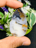 Dendritic Moss Agate Cabochon • Code D23- D26 • AAA Quality •  Natural Dendritic Moss Agate Cabs •  Moss Agate  Pendant