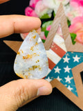 Dendritic Moss Agate Cabochon • Code D27- D28 • AAA Quality • Natural Dendritic Moss Agate Cabs • Moss Agate Pendant