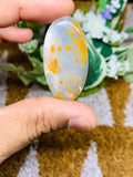 Dendritic Moss Agate Cabochon • Code D45- D50 • AAA Quality • Natural Dendritic Moss Agate Cabs • Moss Agate Pendant