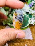 Dendritic Moss Agate Cabochon • Code D45- D50 • AAA Quality • Natural Dendritic Moss Agate Cabs • Moss Agate Pendant