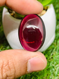 Garnet 25X18mm Cabochons • Big Garnet Cabs • AAA Quality • Garnet Oval Cabochon • Garnet Loose Stone