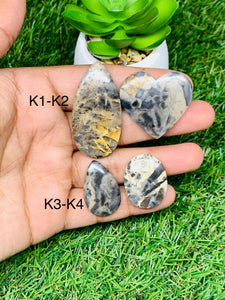 Kawanite Cabochon • Code K1- K4  • AAA Quality • Natural Kawanite Cabs • Kawanite Pendant