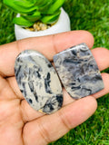 Kawanite Cabochon • Code K41-K42 • AAA Quality • Natural Kawanite Cabs • Kawanite Pendant