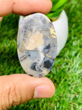 Kawanite Cabochon • Code K43-K44 • AAA Quality • Natural Kawanite Cabs • Kawanite Pendant