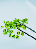 9mm Peridot Round Faceted , Top Quality , Pack of 1 Pieces ,Natural peridot gemstone