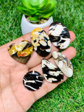 Peanut Wood Jasper Cabochon • Code P13-P18 • AAA Quality • Natural Peanut Wood Jasper Cabs • Jasper Pendant • Perfect for Jewelry Making