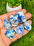 Azurite Turquoise Cabochon • Code A5-A10 • AAA Quality • Natural Azurite Cabs • Azurite Turquoise Pendant