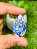 Azurite Turquoise Cabochon •  Code A11-A16 • AAA Quality •  Natural Azurite Cabs • Azurite Turquoise Pendant