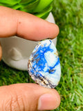 Azurite Turquoise Cabochon • Code A23-A28 • AAA Quality • Natural Azurite Cabs • Azurite Turquoise Pendant