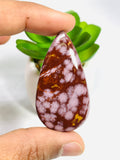 Red Ocean Jasper Cabochon • Code #R5-R8 • AAA Quality • Natural Ocean Jasper Cabs • Jasper Pendant