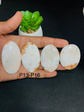 Pink Scolecite Cabochon • Code P13-16 • AAA Quality • Natural Pink Scolecite Cabs • Scolecite Pendant • Scolecite for Jewelry Making