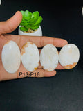 Pink Scolecite Cabochon • Code P13-16 • AAA Quality • Natural Pink Scolecite Cabs • Scolecite Pendant • Scolecite for Jewelry Making