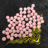 8MM Pink Opal Cabochon - Pack of 2 Pieces - AAA Quality - Natural Pink Opal Cabochon - Pink Opal Cabs