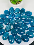 Apatite Cabochon 13x18 mm Size • Pack of 1 Pcs • Code N2 • AAA Quality • Natural Neon Apatite Oval Cabochons